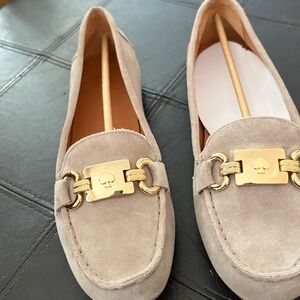 Kate Spade Green Box with Tan Shoes